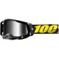 Μάσκα μηχανής motocross 100% RACECRAFT2 ARBIS - MIRROR SILVER thumb