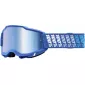 Μάσκα μηχανής motocross 100% ACCURI2 YARGER - MIRROR BLUE thumb