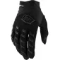Γάντια μηχανής motocross 100% AIRMATIC 22 BLACK thumb