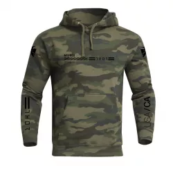 Φούτερ μηχανής THOR DIVISION FOREST CAMO PULLOVER