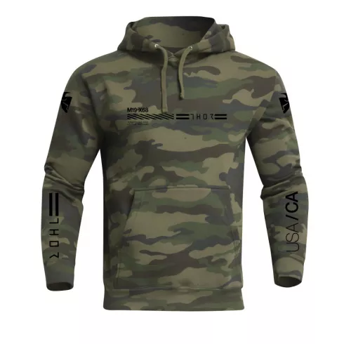 Φούτερ μηχανής THOR DIVISION FOREST CAMO PULLOVER Φούτερ μηχανής THOR DIVISION FOREST CAMO PULLOVER