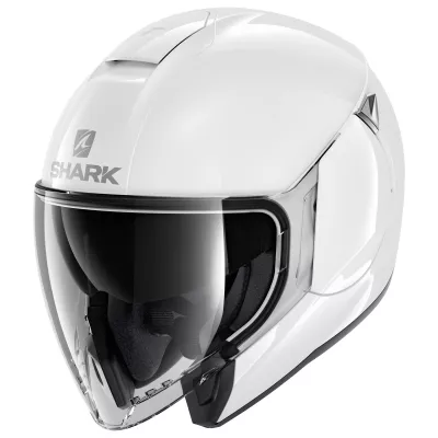 Κράνος μηχανής SHARK CITYCRUISER WHITE GLOSS