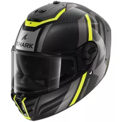 Κράνος μηχανής SHARK SPARTAN RS CARBON SHAWN GLOSS BLACK/GRAY/YELLOW FLUO Κράνος μηχανής SHARK SPARTAN RS CARBON SHAWN GLOSS BLACK/GRAY/YELLOW FLUO