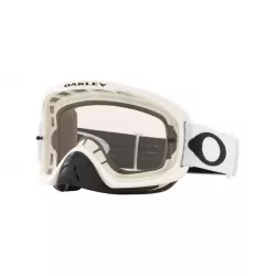 Μάσκα μηχανής motocross OAKLEY O Frame 2.0 Pro MX Goggle Matte White Clear Lens Μάσκα μηχανής motocross OAKLEY O Frame 2.0 Pro MX Goggle Matte White Clear Lens