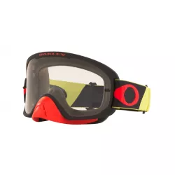 Μάσκα μηχανής motocross OAKLEY O Frame 2.0 Pro MX Goggle Tuff Blocks Yellow Red Clear Lens Μάσκα μηχανής motocross OAKLEY O Frame 2.0 Pro MX Goggle Tuff Blocks Yellow Red Clear Lens