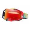 Μάσκα μηχανής motocross OAKLEY Airbrake Jeffrey Herlings Signature Series Graffito Prizm MX Torch Iridium Lens