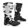 Μπότες μηχανής motocross FALCO LEVEL 2 ΑΣΠΡΟ/ΜΑΥΡΟ