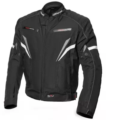 Μπουφάν μηχανής ADRENALINE SOLA 2.0 ΜΑΥΡΟ