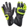 Δερμάτινα γάντια μηχανής ADRENALINE LYNX SPORT BLACK/FLUO