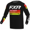 Μπλούζα motocross FXR CLUTCH MX23 BLACK ORANGE HI VIS