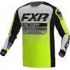 Μπλούζα μηχανής motocross FXR CLUTCH MX23 BLACK GREY HI VIS Μπλούζα μηχανής motocross FXR CLUTCH MX23 BLACK GREY HI VIS