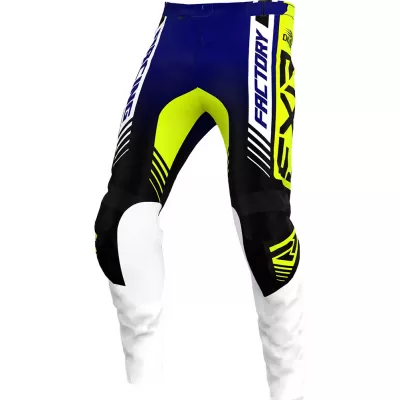 Παντελόνι μηχανής FXR CCLUTCH MX23 MIDNIGHT HI VIS WHITE Παντελόνι μηχανής FXR CCLUTCH MX23 MIDNIGHT HI VIS WHITE