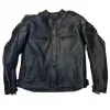 Δερμάτινο μπουφάν μηχανής ROADER ΜΑΥΡΟ