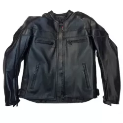 Δερμάτινο μπουφάν μηχανής ROADER ΜΑΥΡΟ Δερμάτινο μπουφάν μηχανής ROADER ΜΑΥΡΟ