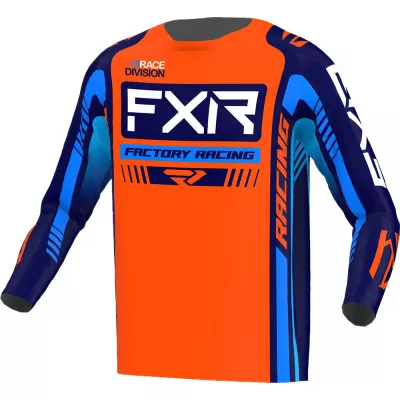 Μπλούζα μηχανής motocross FXR CLUTCH PRO MX23 ORANGE NAVY