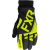 Χειμερινά γάντια μηχανής FXR BOOST LITE BLACK/HI-VIZ