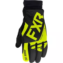 Χειμερινά γάντια μηχανής FXR BOOST LITE BLACK/HI-VIZ Χειμερινά γάντια μηχανής FXR BOOST LITE BLACK/HI-VIZ