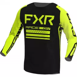 Μπλούζα μηχανής motocross FXR CONTENDER MX23 BLACK HI VIS