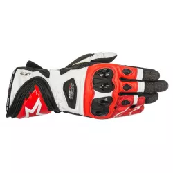 Γάντια μηχανής ALPINESTARS SUPERTECH BLACK/FLUO RED/WHITE Γάντια μηχανής ALPINESTARS SUPERTECH BLACK/FLUO RED/WHITE