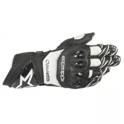 Γάντια μηχανής ALPINESTARS GP PRO R3 BLACK/WHITE Γάντια μηχανής ALPINESTARS GP PRO R3 BLACK/WHITE