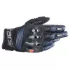 Γάντια μηχανής ALPINESTARS HALO BK/BLUE