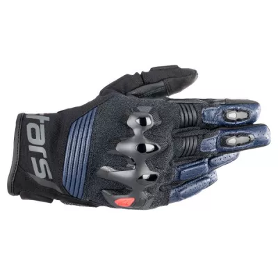 Γάντια μηχανής ALPINESTARS HALO BK/BLUE