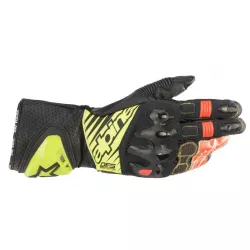 Γάντια μηχανής ALPINESTARS GP TECH V2 BLACK/FLUO RED/YELLOW Γάντια μηχανής ALPINESTARS GP TECH V2 BLACK/FLUO RED/YELLOW