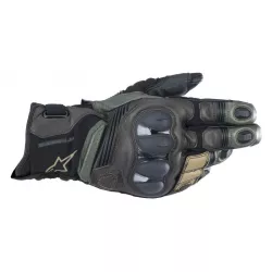 Γάντια μηχανής ALPINESTARS BELIZE V2 DRYSTAR BLACK/BROWN