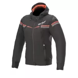 Γυναικείο φούτερ ALPINESTARS STELLA SEKTOR V2 BLACK/RED Γυναικείο φούτερ ALPINESTARS STELLA SEKTOR V2 BLACK/RED