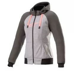 Γυναικείο φούτερ ALPINESTARS Stella Chrome Sport GREY/PINK