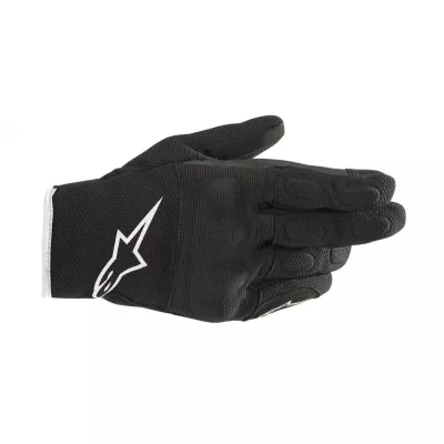Γυναικεία γάντια μηχανής ALPINESTARS S-MAX DRYSTAR BLACK/WHITE
