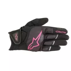 Γυναικεία γάντια μηχανής ALPINESTARS STELLA ATOM BLACK/PINK Γυναικεία γάντια μηχανής ALPINESTARS STELLA ATOM BLACK/PINK