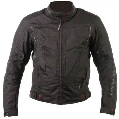 Μπουφάν μηχανής ADRENALINE HERCULES ΜΑΥΡΟ