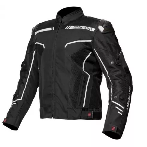 Μπουφάν μηχανής ADRENALINE VIRGO ΜΑΥΡΟ Μπουφάν μηχανής ADRENALINE VIRGO ΜΑΥΡΟ