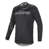 Μπλούζα μηχανής motocross ALPINESTARS Fluid Graphite S21 BLACK/GREY
