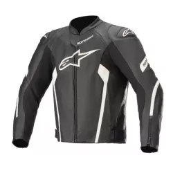Δερμάτινο μπουφάν μηχανής ALPINESTARS FASTER V2 AIRFLOW ΜΑΥΡΟ/ΑΣΠΡΟ Δερμάτινο μπουφάν μηχανής ALPINESTARS FASTER V2 AIRFLOW ΜΑΥΡΟ/ΑΣΠΡΟ