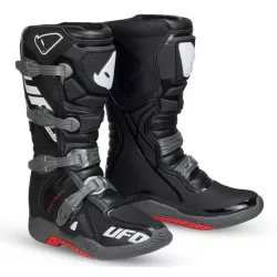 Μπότες μηχανής motocross UFO ELEKTRON ΜΑΥΡΟ Μπότες μηχανής motocross UFO ELEKTRON ΜΑΥΡΟ
