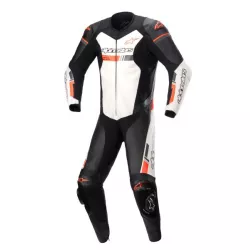 Δερμάτινη στολή μηχανής ALPINESTARS GP FORCE CHASER V2 1PC BLACK/FLUO RED/WHITE Δερμάτινη στολή μηχανής ALPINESTARS GP FORCE CHASER V2 1PC BLACK/FLUO RED/WHITE