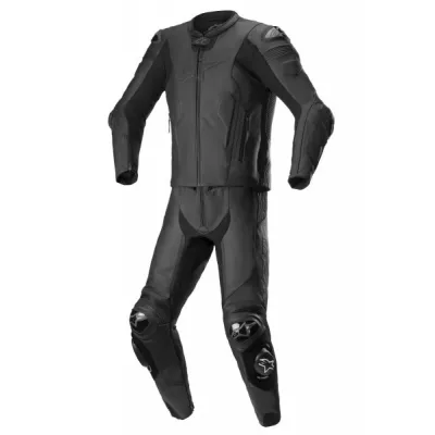 Δερματινη στολή αναβάτη ALPINESTARS Coveralls MISSILE V2 ΜΑΥΡΟ
