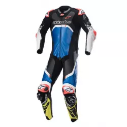 Δερμάτινη στολή μηχανής ALPINESTARS GP TECH V4 ΜΑΥΡΟ/ΜΠΛΕ/ΚΙΤΡΙΝΟ Δερμάτινη στολή μηχανής ALPINESTARS GP TECH V4 ΜΑΥΡΟ/ΜΠΛΕ/ΚΙΤΡΙΝΟ