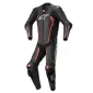 Δερματινη στολή αναβάτη ALPINESTARS Coveralls MISSILE V2 BLACK/FLUO RED thumb