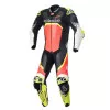 Δερμάτινη στολή μηχανής ALPINESTARS GP TECH V4 ΜΑΥΡΟ/ΚΟΚΚΙΝΟ/ΚΙΤΡΙΝΟ