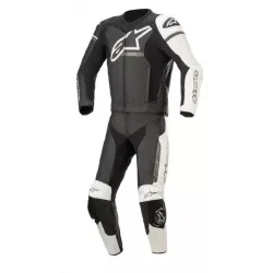 Δερμάτινη στολή μηχανής ALPINESTARS GP FORCE V2 ΜΑΥΡΟ/ΑΣΠΡΟ Δερμάτινη στολή μηχανής ALPINESTARS GP FORCE V2 ΜΑΥΡΟ/ΑΣΠΡΟ