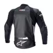 Δερμάτινο μπουφάν μηχανής ALPINESTARS GP FORCE ΜΑΥΡΟ thumb