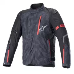 Μπουφάν μηχανής ALPINESTARS RX-5 DRYSTAR BLACK/RED/CAMO Μπουφάν μηχανής ALPINESTARS RX-5 DRYSTAR BLACK/RED/CAMO