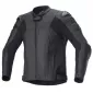 Δερμάτινο μπουφάν μηχανής ALPINESTARS MISSILE V2 AIRFLOW ΜΑΥΡΟ thumb