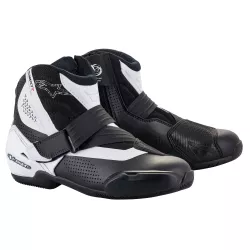 Μποτάκια μηχανής ALPINESTARS SMX-1 R V2 VENTED BLACK/WHITE Μποτάκια μηχανής ALPINESTARS SMX-1 R V2 VENTED BLACK/WHITE