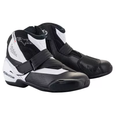 Μποτάκια μηχανής ALPINESTARS SMX-1 R V2 VENTED BLACK/WHITE