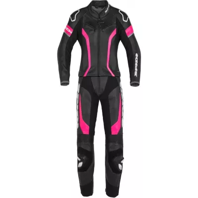 Γυναικείο φόρμα μηχανής SPIDI LASER TOURING Black/Fuchsia