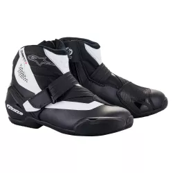 Μποτάκια μηχανής ALPINESTARS SMX-1 R V2 BLACK/WHITE Μποτάκια μηχανής ALPINESTARS SMX-1 R V2 BLACK/WHITE